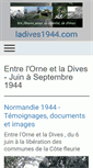 Mobile Screenshot of ladives1944.com